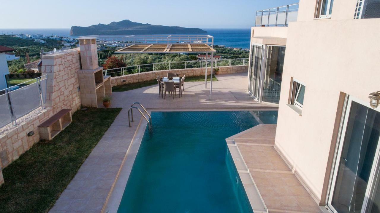 Pantanassa Villa Thalia Agia Marina  ภายนอก รูปภาพ